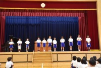 ２学期のめあての発表