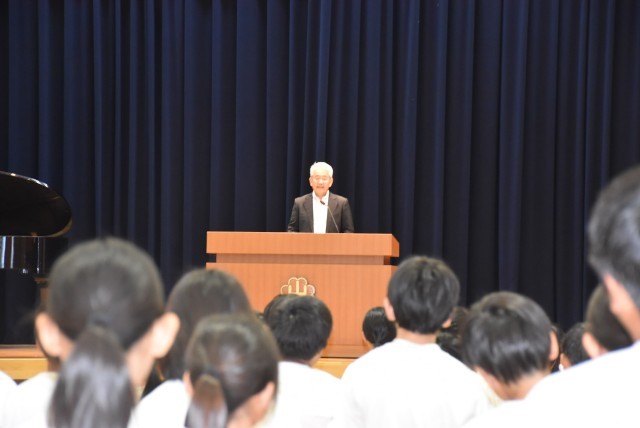 校長先生のお話