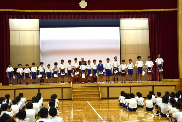 学級委員任命式②