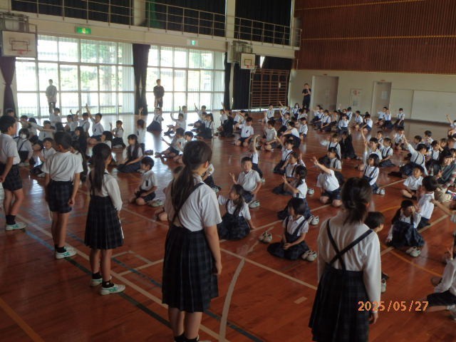 保健委員会から全校生に