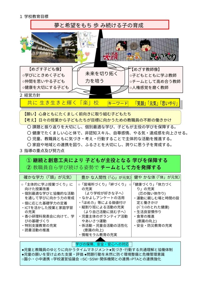 Ｒ7学校教育目標