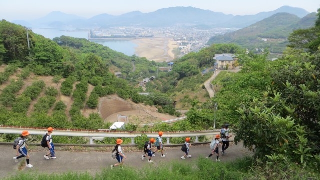 父母ヶ浜が見えてきた