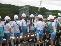 早明浦ダム見学
