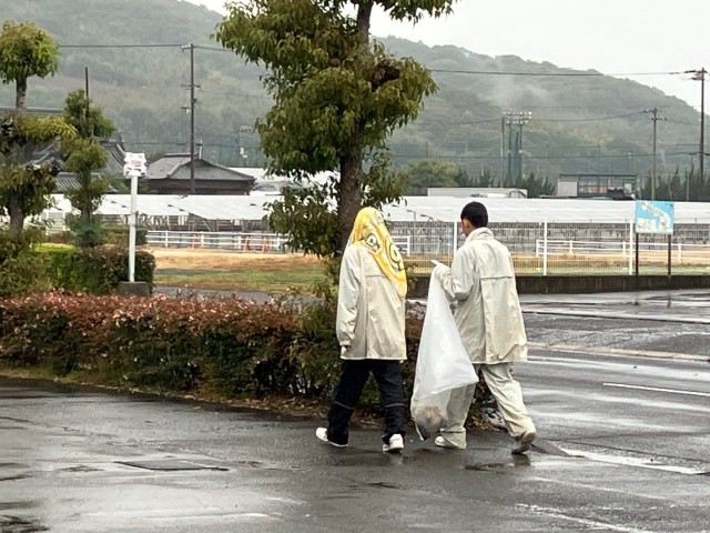 クリーン作戦中